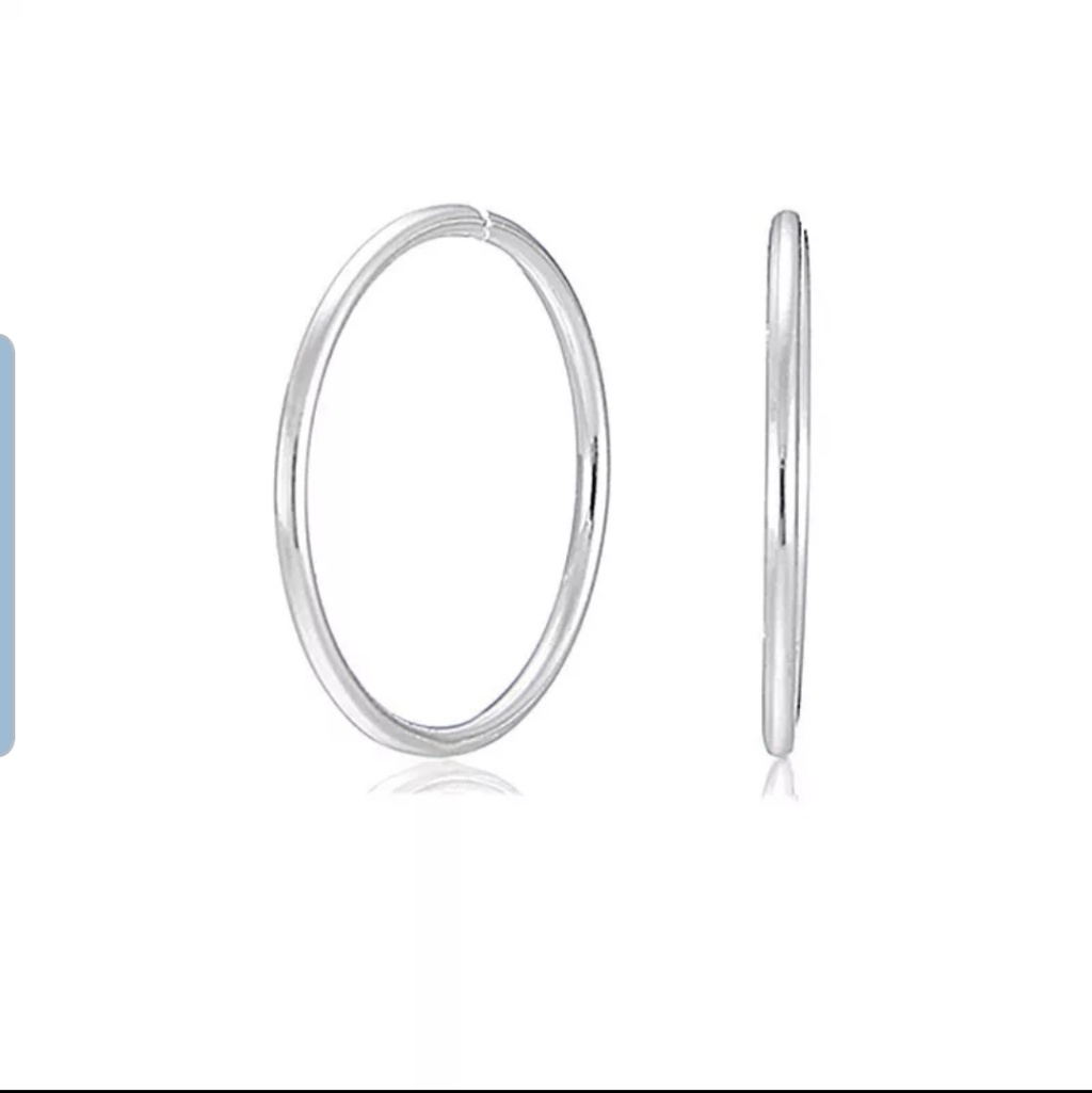 Sterling Silver 925 Nose Rings 2 Pc